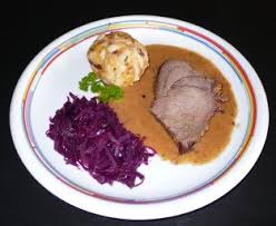Image result for sauerbraten semmelknödel