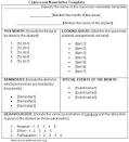 Classroom Newsletter Template Sample Templates