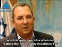 Defense Minster Ehud Barak
