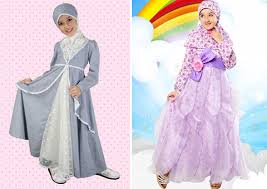 Model Baju Muslim Anak Perempuan Terbaru 2015 | Baju Gamis Syari