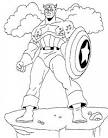Marvel coloring page