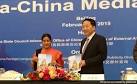 Sushma Swaraj Holds Bilateral Talks with Chinese Foreign Minister.