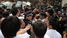 MH370 Families in Angry Protest at Malaysian Embassy - ABC News