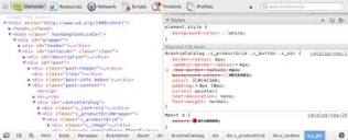 Is there a way to find out where a css rule is coming from ...