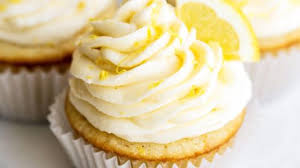 Image result for lemon cupcake