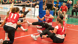 Image result for Nottingham Rockets Sitting Volleyball