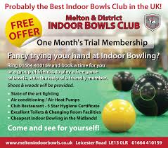 Image result for Melton and District Indoor Bowls Club
