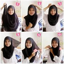 Tutorial Hijab Paris Simple but Still Beautiful - Fashion Muslim