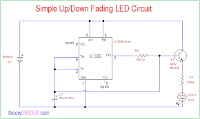 Image result for fade led 555 circuit