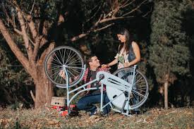 Image result for bicycle wedding