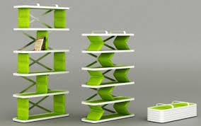 Zigzag Shelving System by Tahsin Emre Eke DesignRulz.com. Posted in Product designStorage items - zig-zag-5
