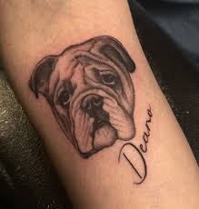 Image result for bulldog tattoos