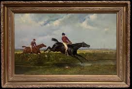 Image result for Art Prints of Horses and Jockeys from 1700's to 1900's