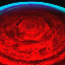 Image result for saturn north pole