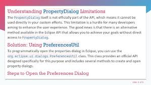 Image result for eclipse preference dialog