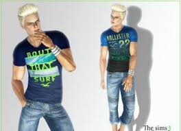 Image result for the sims 3 мужская футболка
