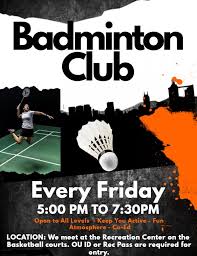 Image result for Open University Badminton Club