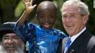 W. Bush holds Baron Mosima