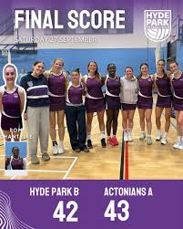 Image result for Hyde Netball Club