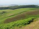 An Iron Age hill fort in the Lammermuir Hills, Traprain Law is 6.8 km away - via Daymix