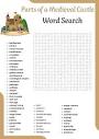 Parts of a Medieval Castle word search Puzzle worksheet activities ...