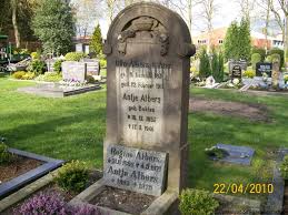 Grab von Otto Albers (08.12.1839-22.02.1911), Friedhof Aurich-