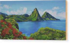 Image result for pitons lucia