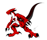 Digi Color G. Wyvern Heartless by ~GunZcon on deviantART
