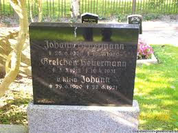 Grab von Johann Heuermann (29.06.1920-28.06.1921), Friedhof Jennelt