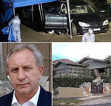 Street execution ... Michael McGurk, shot in the back of the head in front of his son as he got out of his car outside his home in Cremorne. - mcgurk420-420x0