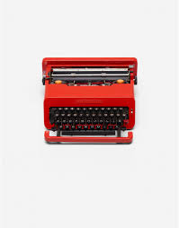 Afbeeldingsresultaat voor sottsass typewriter