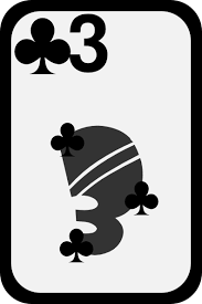 Image result for Three Of Clubs