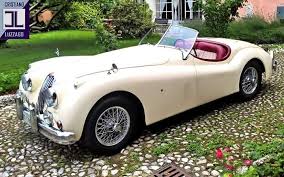 Image result for Old English White 1955 Jaguar