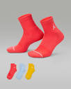 Jordan Everyday Ankle Socks (3 Pairs). Nike ID