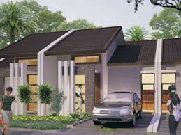 Tampak Depan Desain Model Rumah Minimalis Type 36 & 45