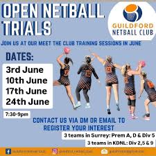 Image result for Guildford Netball Club