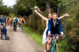 Image result for bicycle wedding