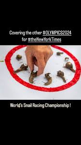 Image result for World Snail Racing Championships