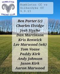 Image result for Gilberdyke Cricket Club