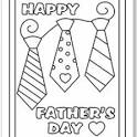 Father's Day Coloring Pages for Kids