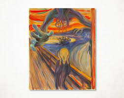 Image result for "the scream" parody