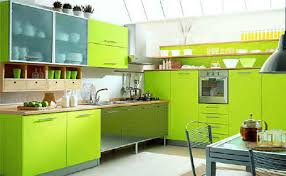 Kitchen in fresh color