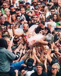 Image result for crowd-surfing
