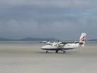 Barra is the only airport in the world where the arrival of scheduled - via Daymix