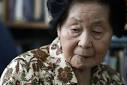 Says the aged Keiko Fukuda as tears begin to fall down her face. - fukuda1