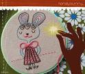 orange you lucky!: bunny embroidery ...