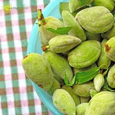 Image result for fresh green almonds