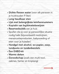 Image result for noodpakket nederland