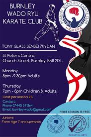 Image result for Burnley Wado Ryu Karate Club