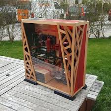Image result for Корпус пк из дерева фото